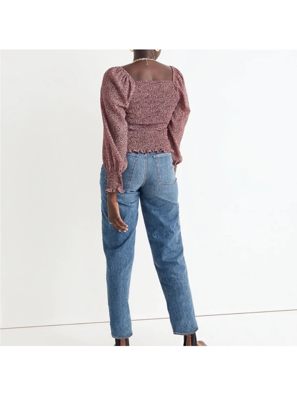 Madewell Bubble Sleeved
Smocked Top in Floral Size XXS - Picture 2 of 7